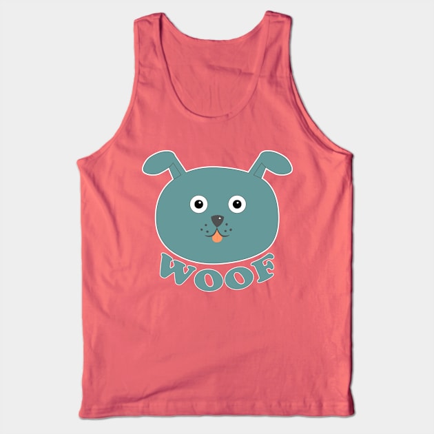 WOOF! Tank Top by scoffin